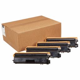 AmazonBasics Remanufactured High-Yield Toner Cartridges, Replacement for Brother TN315 (1 Black, 1 Cyan, 1 Magenta, 1 Yellow) - 4-Pack