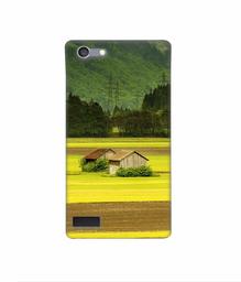 Amazon Brand - Solimo Designer Valley View 3D Printed Hard Back Case Mobile Cover for Oppo Neo 7