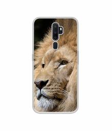 Amazon Brand - Solimo Designer Lion UV Printed Soft Back Case Mobile Cover for Oppo A9 (2020)