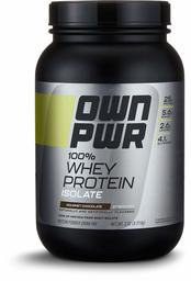 OWN PWR 100% Whey Protein Isolate Powder, Gourmet Chocolate, 25 G Protein, 2 Pound (27 Servings)