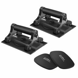 UMI Essentials, barra per push up 3 in 1 e roller con tappetino