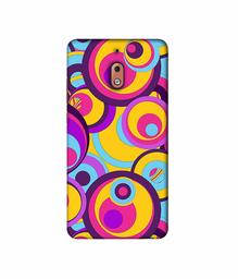 Amazon Brand - Solimo Designer Multicolor Circle 3D Printed Hard Back Case Mobile Cover for Nokia 2.1