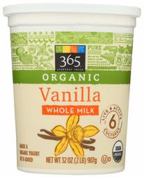 365 Everyday Value, Organic Plain Low Fat Yogurt, 32 oz