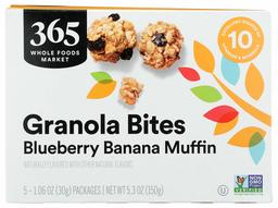 365 Everyday Value, Granola Balls Blueberries And Banana, 4.2 Ounce