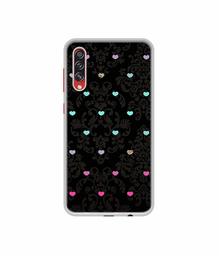 Amazon Brand - Solimo Designer Heart Texture UV Printed Soft Back Case Mobile Cover for Samsung Galaxy A70s