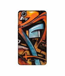 Amazon Brand - Solimo Designer Painting 3D Printed Hard Back Case Mobile Cover for Micromax Canvas Selfie 2 Q340