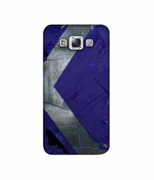 Amazon Brand - Solimo Designer Purple and Gray Texture 3D Printed Hard Back Case Mobile Cover for Samsung Galaxy E7