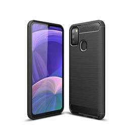 Amazon Brand - Solimo Soft & Flexible Hybrid Back Phone Case for Samsung Galaxy M30s / M21 (Black)