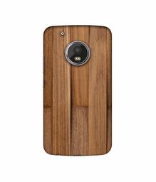 Amazon Brand - Solimo Designer Wooden Art UV Printed Soft Back Case Mobile Cover for Motorola Moto G5 Plus