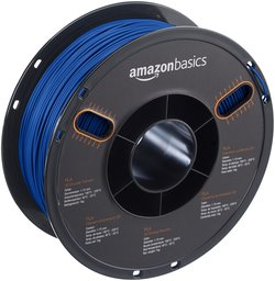 AmazonBasics Filamento PLA para impresora 3D, 1.75 mm, azul oscuro, carrete de 1 kg