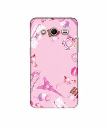 Amazon Brand - Solimo Designer Ladies Accessories 3D Printed Hard Back Case Mobile Cover for Samsung Galaxy Core 2 G355H