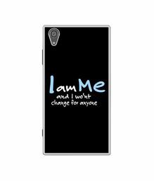 Amazon Brand - Solimo Designer Quotes UV Printed Soft Back Case Mobile Cover for Sony Xperia XA1 Plus