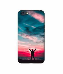 Amazon Brand - Solimo Designer Nature Painting 3D Printed Hard Back Case Mobile Cover for Oppo A71