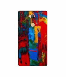 Amazon Brand - Solimo Designer Multiolor Brush Texture on Wall 3D Printed Hard Back Case Mobile Cover for Sony Xperia L2