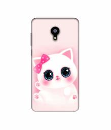 Amazon Brand - Solimo Designer Babby Kitty 3D Printed Hard Back Case Mobile Cover for Meizu M2