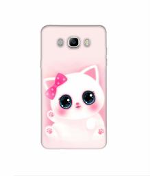 Amazon Brand - Solimo Designer Babby Kitty 3D Printed Hard Back Case Mobile Cover for Samsung Galaxy J7 (2016)