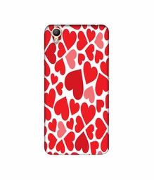 Amazon Brand - Solimo Designer Heart Pattern 3D Printed Hard Back Case Mobile Cover for Oppo A37