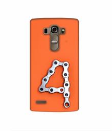 Amazon Brand - Solimo Designer Number Four 3D Printed Hard Back Case Mobile Cover for LG G4 Stylus