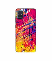 Amazon Brand - Solimo Designer Color Sprink 3D Printed Hard Back Case Mobile Cover for Samsung Galaxy A51