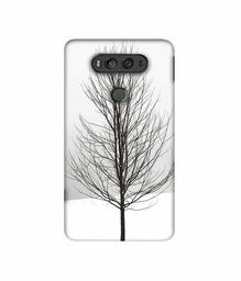 Amazon Brand - Solimo Designer Tree Sketch 3D Printed Hard Back Case Mobile Cover for LG V20