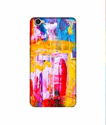 Amazon Brand - Solimo Designer Multicolor Canvas Paint 3D Printed Hard Back Case Mobile Cover for Vivo Y55L