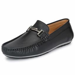 Chadstone Men's Black Loafers-9 UK (43 EU) (CH 98)