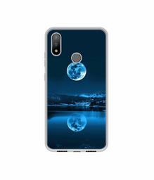 Amazon Brand - Solimo Designer Moon Pattern Print UV Printed Soft Back Case Mobile Cover for Panasonic Eluga X1