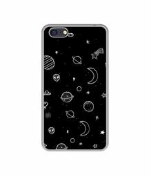 Amazon Brand - Solimo Designer Solar System UV Printed Soft Back Case Mobile Cover for Oppo A71