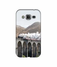 Amazon Brand - Solimo Designer Steam Train 3D Printed Hard Back Case Mobile Cover for Samsung Galaxy Core Prime