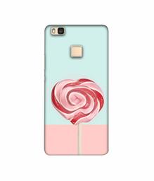 Amazon Brand - Solimo Designer Round Candy 3D Printed Hard Back Case Mobile Cover for Huawei P9 lite