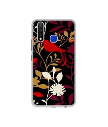 Amazon Brand - Solimo Designer Flower Bunch Pain On Cloth UV Printed Soft Back Case Mobile Cover for Vivo U20