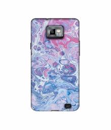 Amazon Brand - Solimo Designer Oil Paint on Marble 3D Printed Hard Back Case Mobile Cover for Samsung Galaxy S2