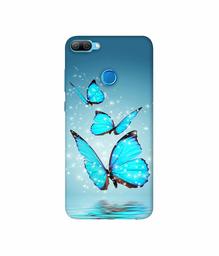 Amazon Brand - Solimo Designer Flying Butterflies 3D Printed Hard Back Case Mobile Cover for Honor 9N