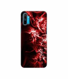 Amazon Brand - Solimo Designer Reddish Pattern 3D Printed Hard Back Case Mobile Cover for Realme C3