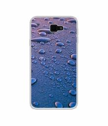 Amazon Brand - Solimo Designer Water Drops UV Printed Soft Back Case Mobile Cover for Samsung Galaxy J7 Prime