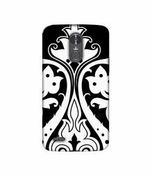 Amazon Brand - Solimo Designer S Shape Rangoli 3D Printed Hard Back Case Mobile Cover for LG Stylus 3