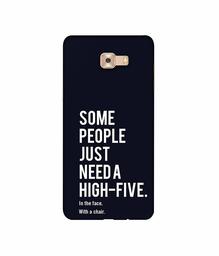 Amazon Brand - Solimo Designer High-Five 3D Printed Hard Back Case Mobile Cover for Samsung Galaxy C9 Pro