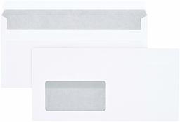 AmazonBasics Self-Adhesive Envelope DL 110 x 220 mm White