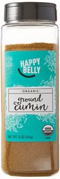 Amazon Brand - Happy Belly Organic Cumin, Ground, 16-Ounce