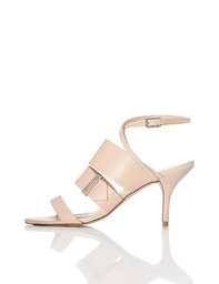 Amazon Brand - find. Women's Sandals Effy Ankle Strap Beige (Nude) US 9.5