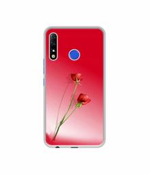 Amazon Brand - Solimo Designer Red Roses UV Printed Soft Back Case Mobile Cover for Tecno Spark 4