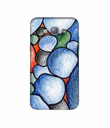 Amazon Brand - Solimo Designer Pebbles Drawing 3D Printed Hard Back Case Mobile Cover for Samsung Galaxy A8