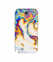 Amazon Brand - Solimo Designer Multicolor Flash 3D Printed Hard Back Case Mobile Cover for Samsung Galaxy Note 2 N7100