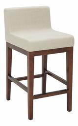 Amazon Brand – Rivet Mid-Century Modern Upholstered Low Back Kitchen Counter Height Stool, 37