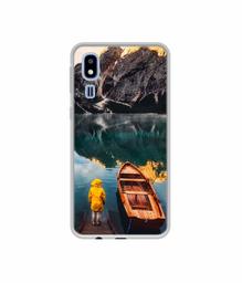 Amazon Brand - Solimo Designer Lake View UV Printed Soft Back Case Mobile Cover for Samsung Galaxy A2 Core