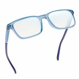 Gomatta Blue Light Blocking Glasses BluErase Lens TR90 Frame Anti Eyestrain Anti-UV Computer/Gaming/TV/Phones Glasses for Kids(Blue)