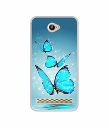 Amazon Brand - Solimo Designer Flying Butterflies UV Printed Soft Back Case Mobile Cover for 10.or D2