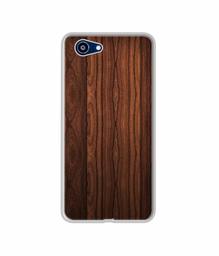 Amazon Brand - Solimo Designer Wooden Texture UV Printed Soft Back Case Mobile Cover for Realme 1