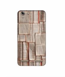 Amazon Brand - Solimo Designer Books Texture 3D Printed Hard Back Case Mobile Cover for Lenovo Vibe K5 Plus