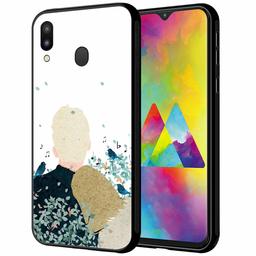 Amazon Brand - Solimo Designer Love Bird Printed Hard Back Case Mobile Cover for Samsung Galaxy M20 (D169)